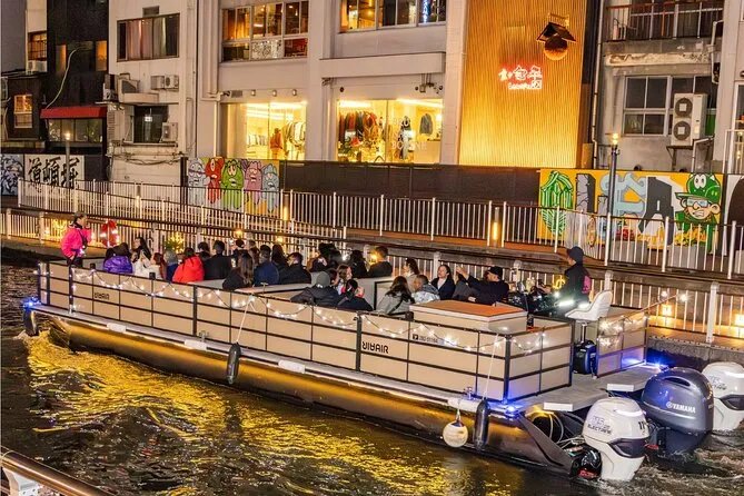 Private Osaka Night Cruise: 60 Min on the Okawa River