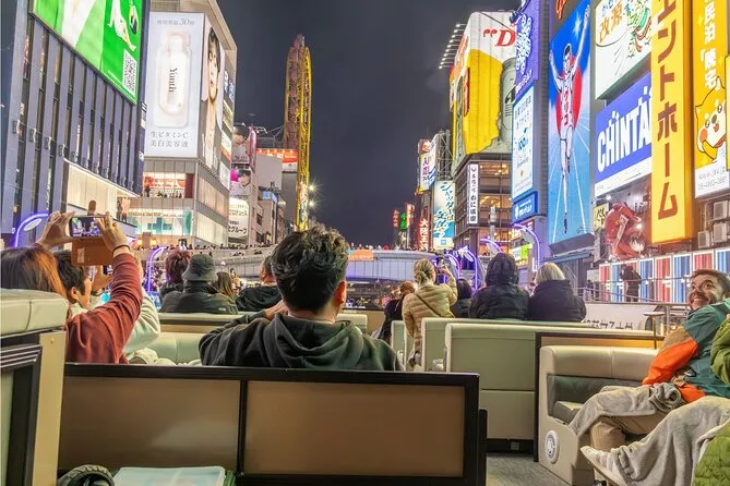 Dotonbori Walking Tour + River Cruise: Food, Culture & Neon